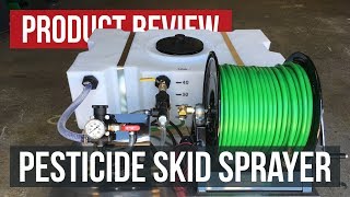 Pesticide Skid Sprayer Overview [upl. by Ahtamas]