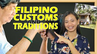 Most Popular Filipino Customs and Traditions [upl. by Ecirbaf]