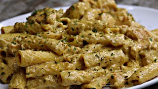 Creamy Pesto Chicken Pasta Recipe [upl. by Tolman608]