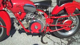 1950s Moto Guzzi Falcone Classic Motorcycle [upl. by Netnerb]