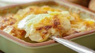 How to Make Potato Gratin Dauphinois  Gratin Dauphinois  French Scalloped Potatoes [upl. by Ezaria491]