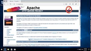 How to install Apache Web Server on Windows 10 [upl. by Catlee795]