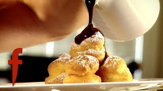 Gordon Ramsays Profiterole Recipe  The F Word [upl. by Bonns]