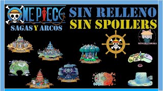 🔷Cómo ver ONE PIECE  sin RELLENO y sin SPOILERS 💭  Todas las SAGAS y ARCOS  2020 [upl. by Leur458]