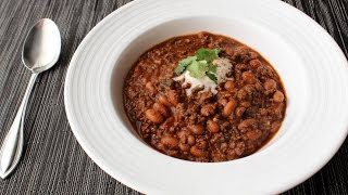 Beef Bean amp Beer Chili Recipe  How to Make Beef amp Beer Chili [upl. by Yentruoc]