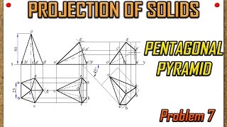 Projection of SolidsProblem 7 in Powerpoint [upl. by Phio]