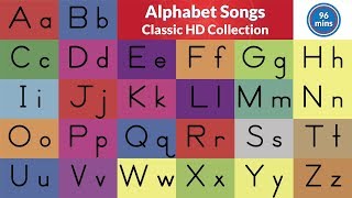 Alphabet Songs  ABC Song Collection  Teach the Letters and Sounds [upl. by Thadeus]