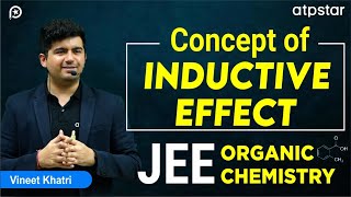 Inductive effect in 10 min  Class 11  Organic chemistry  ATP STAR JEE amp NEET  Vineet Khatri sir [upl. by Camila168]