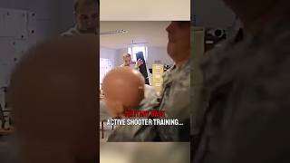 Military base active shooter scenario training‼️🤯 military army combat war [upl. by Bugbee]