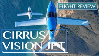 Cirrus Vision Jet Flight review [upl. by Freud]