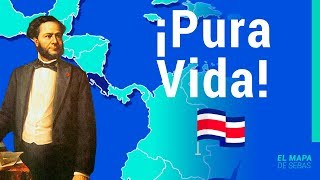 🇨🇷HISTORIA de COSTA RICA en 16 minutos🇨🇷  El Mapa de Sebas [upl. by Yadrahc]