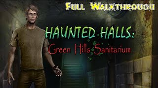 Lets Play  Haunted Halls 1  Green Hills Sanitarium  Full Walkthrough [upl. by Johst]