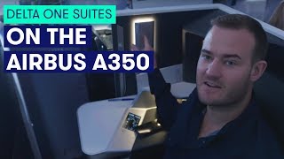 Flight Review Delta One Suites on the Airbus A350 [upl. by Arutak]