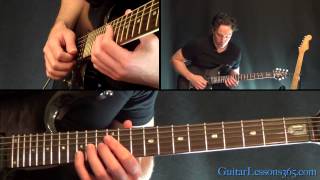 Welcome Home Sanitarium Guitar Lesson  Metallica  Outro wSolo [upl. by Finah332]