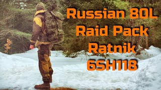 Raid Backpack 6SH118 Ratnik Russian Cold Camo [upl. by Ferriter407]