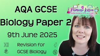 The Whole of AQA GCSE Biology Paper 2  9th June 2025 [upl. by Adyahs]