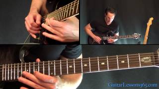 Welcome Home Sanitarium Guitar Lesson  Metallica  Second Solo [upl. by Rachael181]