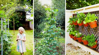 3 Awesome Ways to Grow Vertically in Your Garden [upl. by Arno]