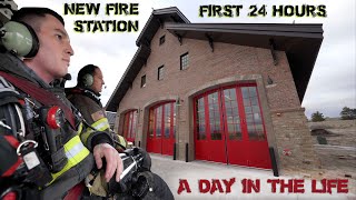 First 24 Hours in a New Fire Station  A Day in the Life [upl. by Legnaleugim]