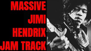 Massive Jimi Hendrix Style Psychedelic Guitar Jam Track E Minor [upl. by Gujral]