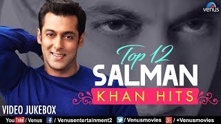 12 Salman Khan Songs  VIDEO JUKEBOX  90s Songs [upl. by Dulcea54]