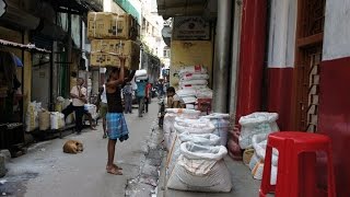 Walking in Kolkata  India [upl. by Gery]