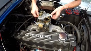 Weber carb tuneup [upl. by Nevarc]