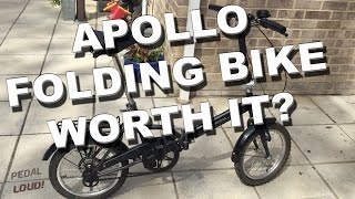 WHAT MY HALFORDS SINGLE SPEED APOLLO FOLDING BIKE IS LIKE [upl. by Ambrogio187]