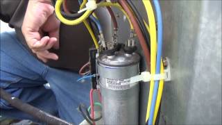 How do I change air conditioner capacitor [upl. by Kcirrem]