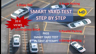 SMART YARD  PARKING TEST BY RTA DUBAI [upl. by Ecyak968]