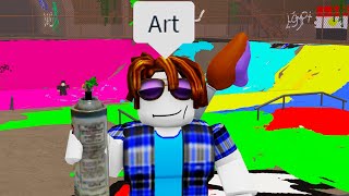 The Roblox Spray Painting Experience [upl. by Cattima]