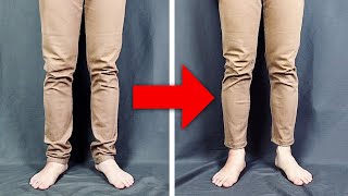 HOW TO HEM PANTS  Shorten Pants Without Sewing Machine [upl. by Fricke]