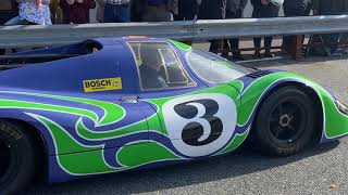 1970 Porsche 917 LH Driving Demonstration [upl. by Jarnagin]