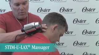 Oster® StimULax® Massager Demo [upl. by Aleet862]