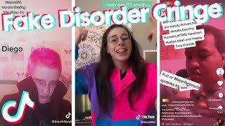 Fake Disorder Cringe  TikTok Compilation 12 [upl. by Eeram]