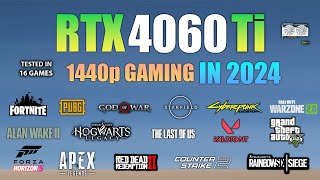 RTX 4060 Ti  1440p gaming Test in 2024 [upl. by Waechter]