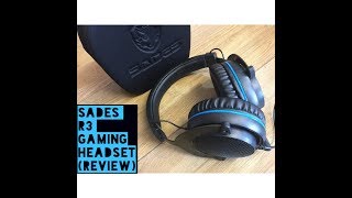 SADES R3 Gaming Headset I Test amp Review [upl. by Ahseetal]