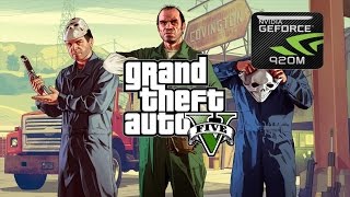 Grand Theft Auto V on GeForce GT 920M  Windows 10 [upl. by Admama]