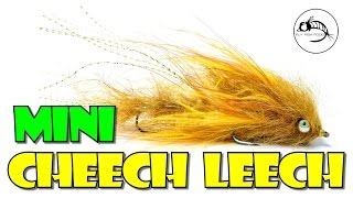 Fly Tying Tutorial Mini Cheech Leech Streamer by Fly Fish Food [upl. by Lauer]