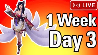 1 Week of Ahri Day 3 [upl. by Snebur71]