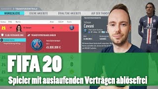 FIFA 20 TopSpieler mit auslaufenden Verträgen im Karrieremodus ablösefrei verpflichten [upl. by Scibert311]