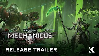 Warhammer 40000 Mechanicus  Release Trailer [upl. by Enomal]