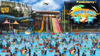 Pogo Land Amusement Park 2022  Water Theme Park in Pondicherry  Full Tour  THRILL amp FUN Rides [upl. by Kaitlin]