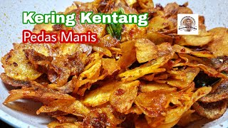 Kering Kentang Pedas Manis Kentang Diiris Manual Tahan 1 bulan [upl. by Ivanna168]