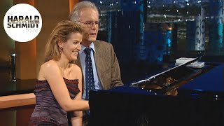 AnneSophie Mutter spielt mit Harald Klavier  Die Harald Schmidt Show ARD [upl. by Meggy]