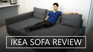 IKEA FRIHETEN Sofa Bed Review [upl. by Harrison681]