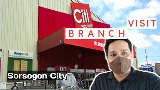 CITI Hardware Tour   Sorsogon City [upl. by Ahsirtak]