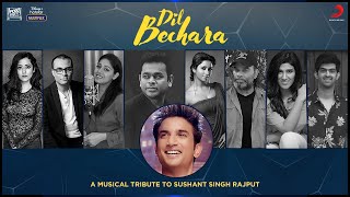 Dil Bechara  A musical tribute to Sushant Singh Rajput [upl. by Aiuqet]