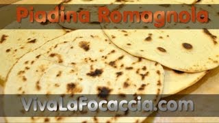 La Ricetta della Piadina Romagnola [upl. by Iormina655]