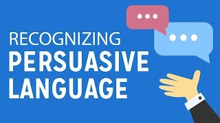 Recognizing Persuasive Language [upl. by Nerrawed]